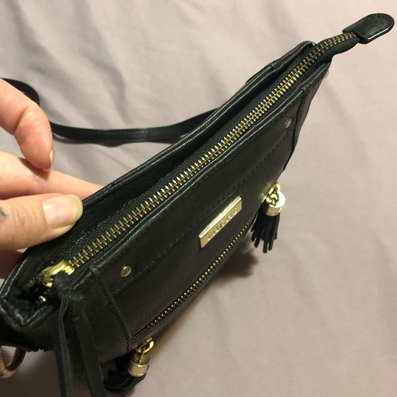 MICHE Black & Gold Tassel Crossbody - Picture 9 of 13